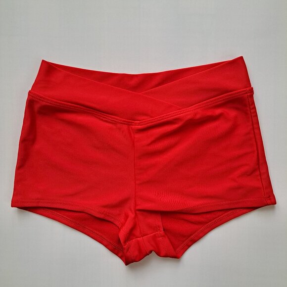 Women's (M) Red 2-Piece Boutique Swimsuit Tankini with Boy Shorts - Picture 4 of 6